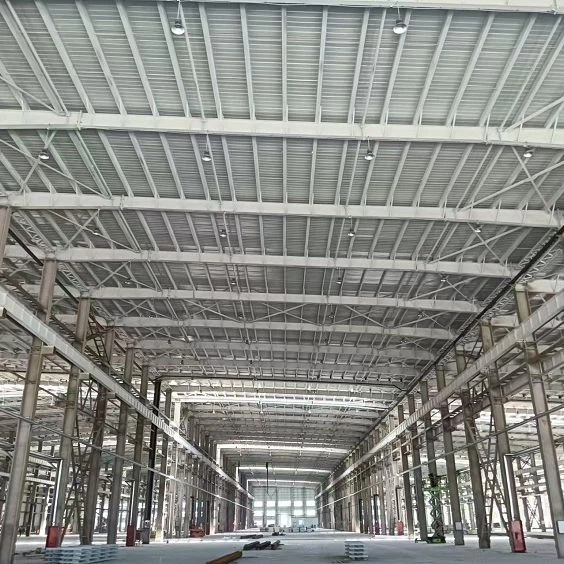 Large Prefabricated Steel Structure Workshop